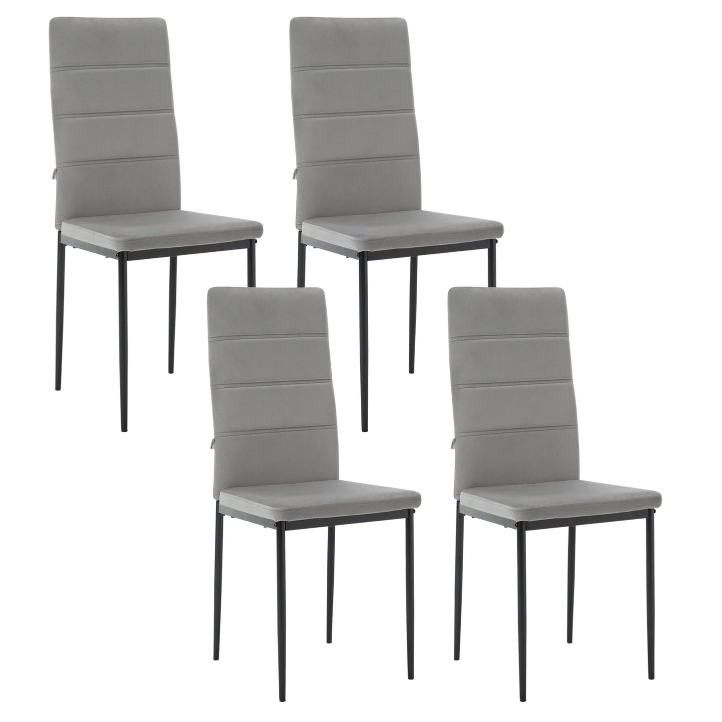 4pcs/set Modern Dining Chair