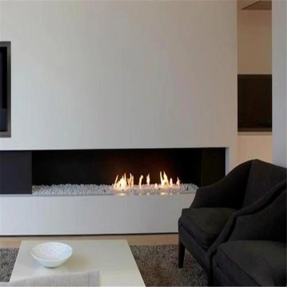 72 Inch Smart Burner Ethanol Fireplace.