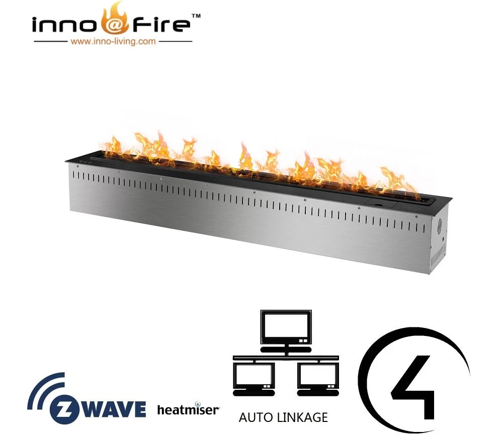 Inno living fire bioethanol fireplace WIFI , Smart Home.