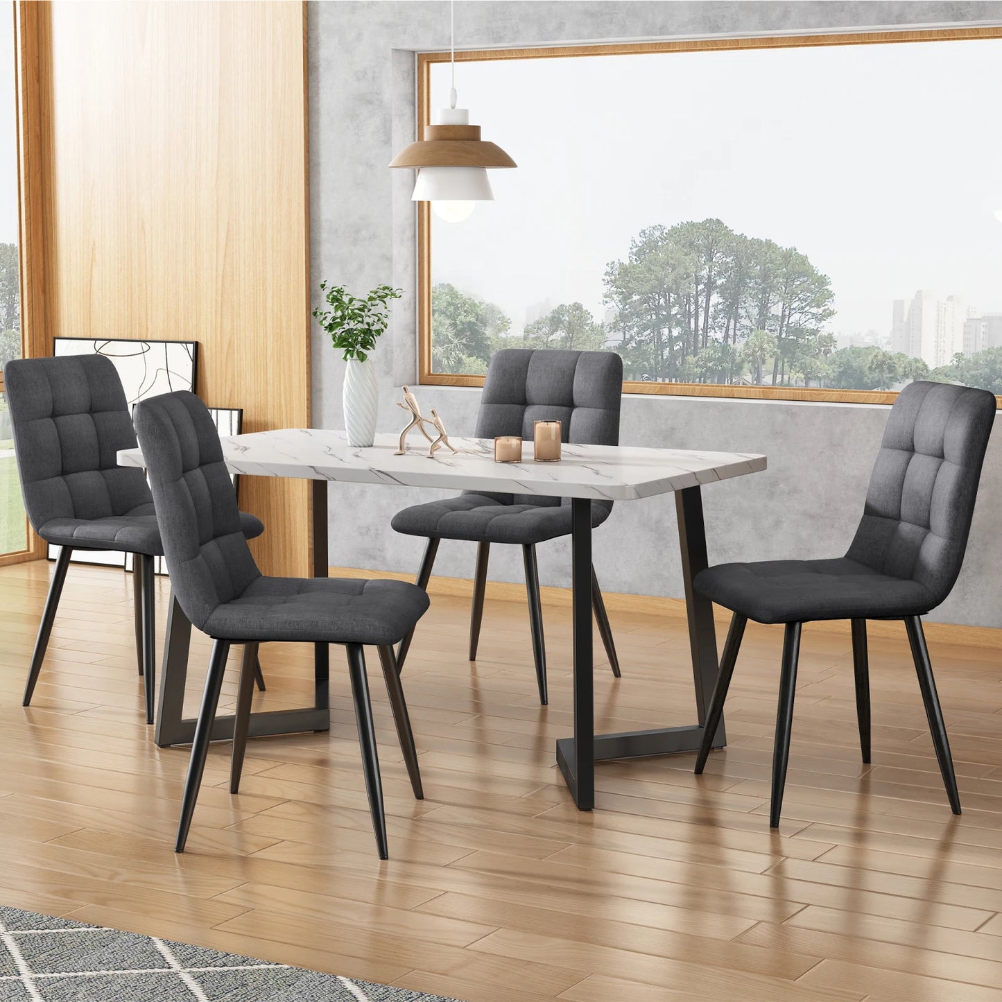 4PCS Dining room chair.