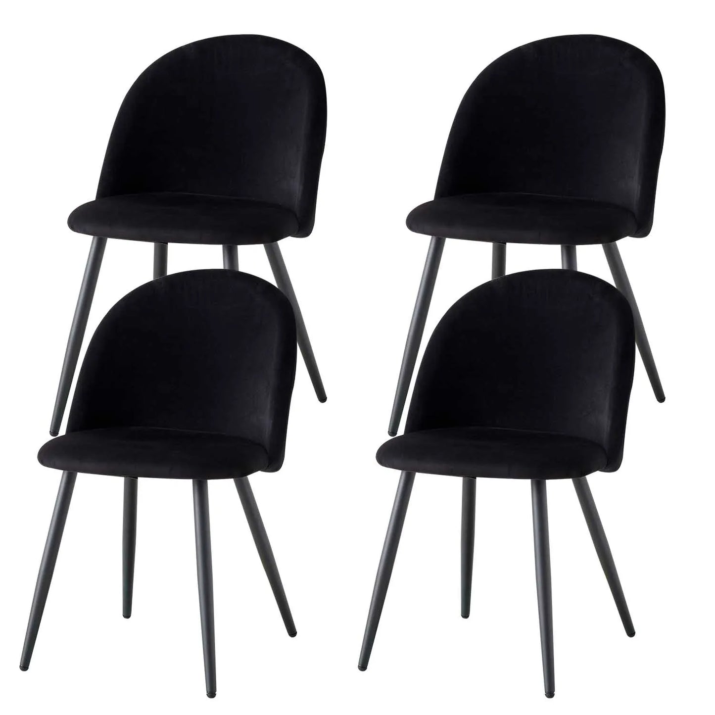 A Set of 4 Kitchen Nordic Dining Chairs.