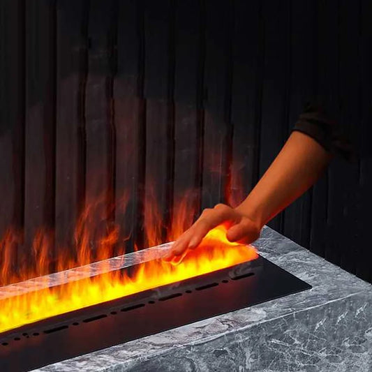 Smart Home 3D Electric Fireplace.