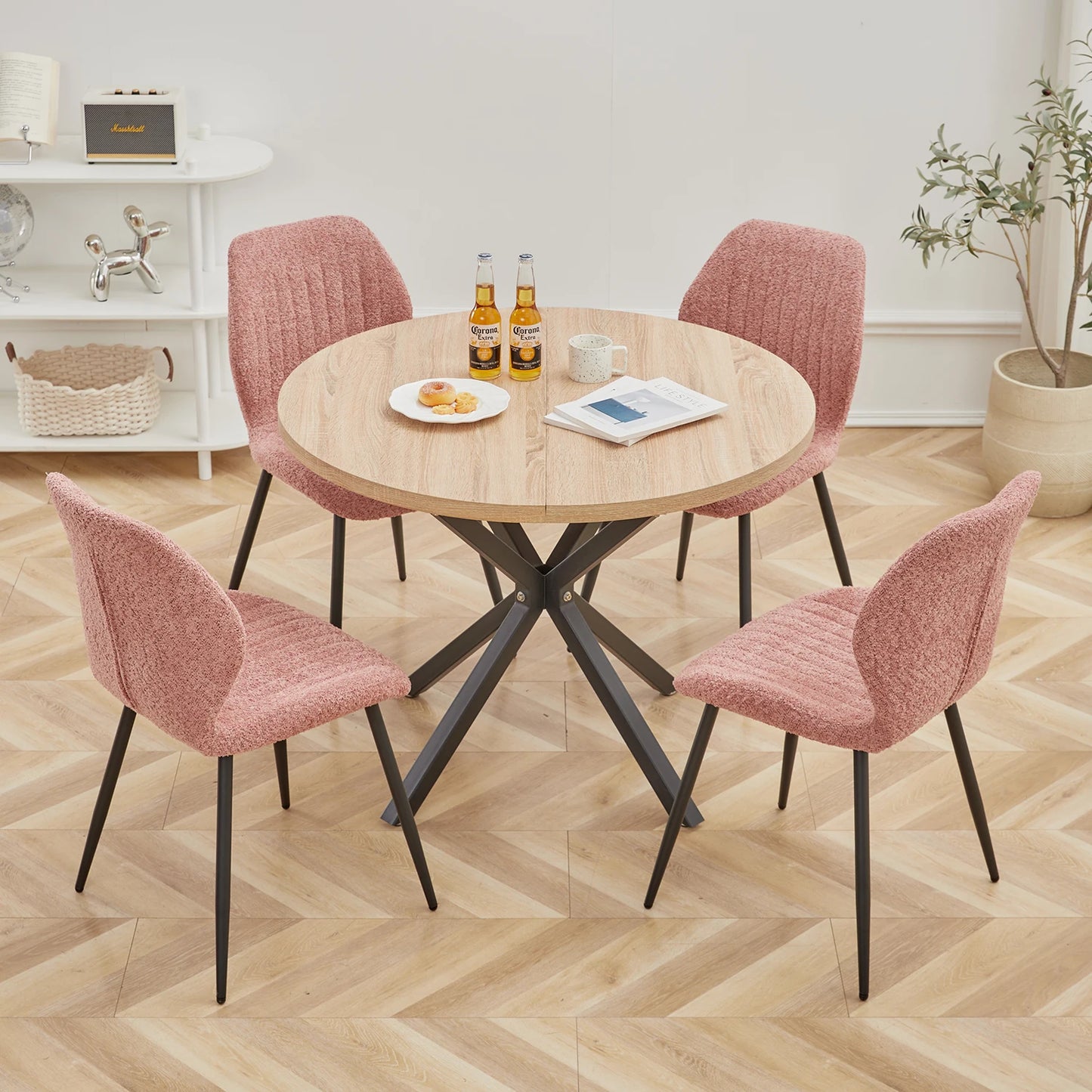 Nordic Round Table Solid Wood Table