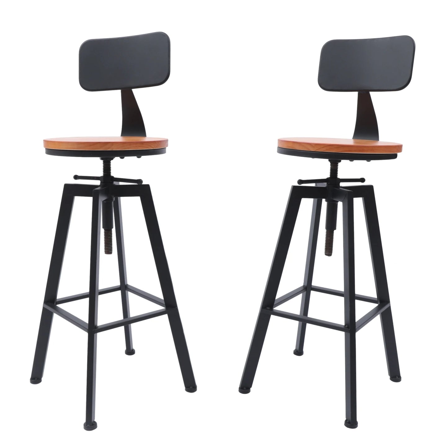 2pcs Retro Bar Chair