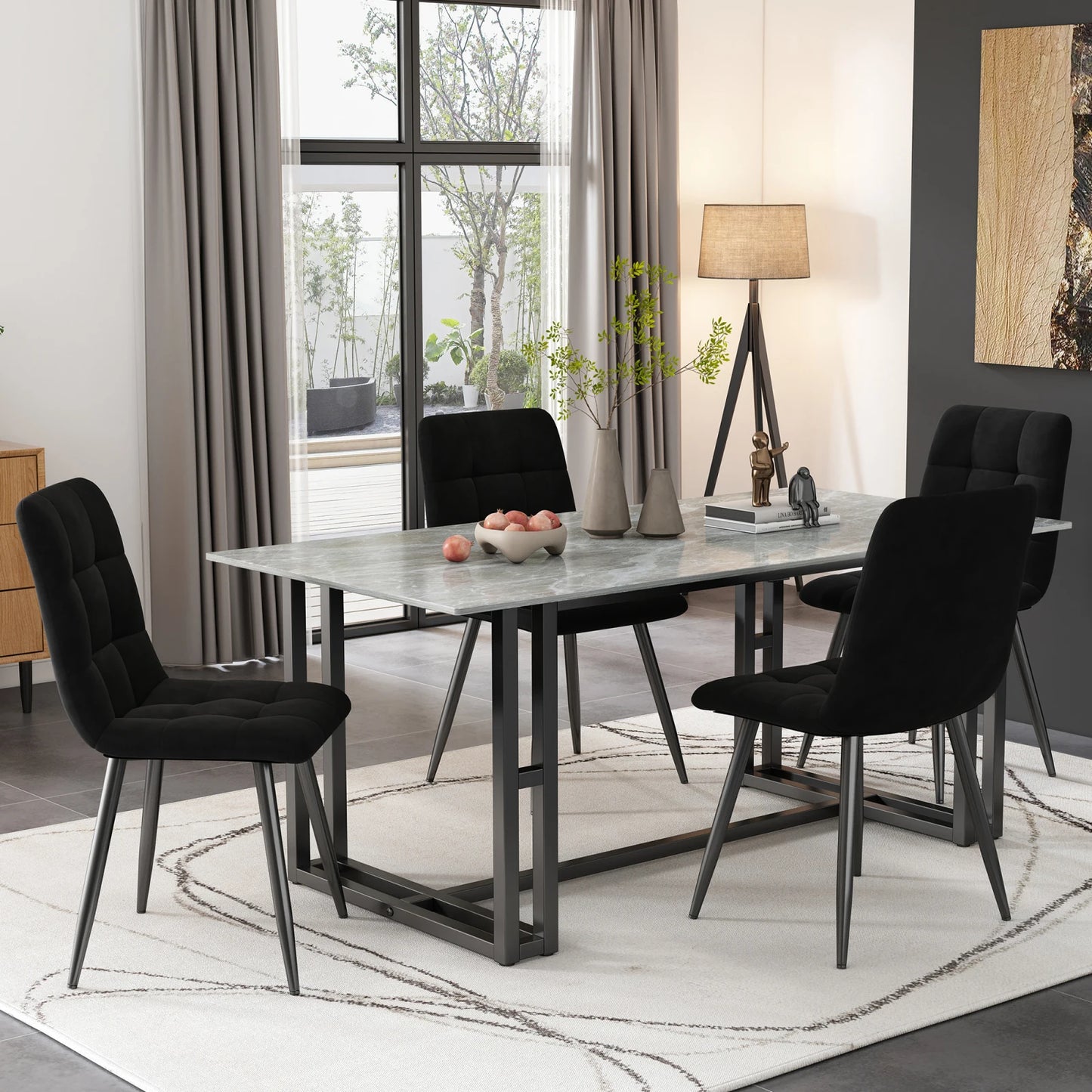 4PCS Dining room chair.