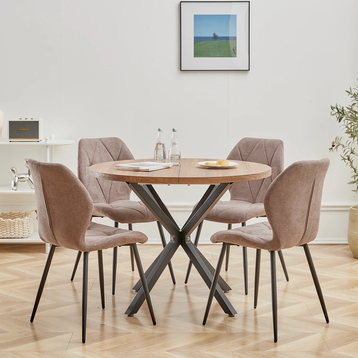 Nordic Round Table Solid Wood Table