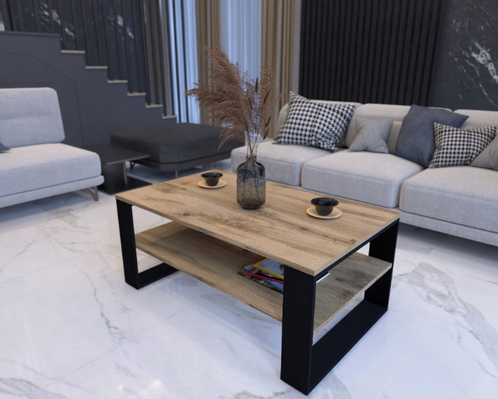 Modern loft style Wotan coffee table