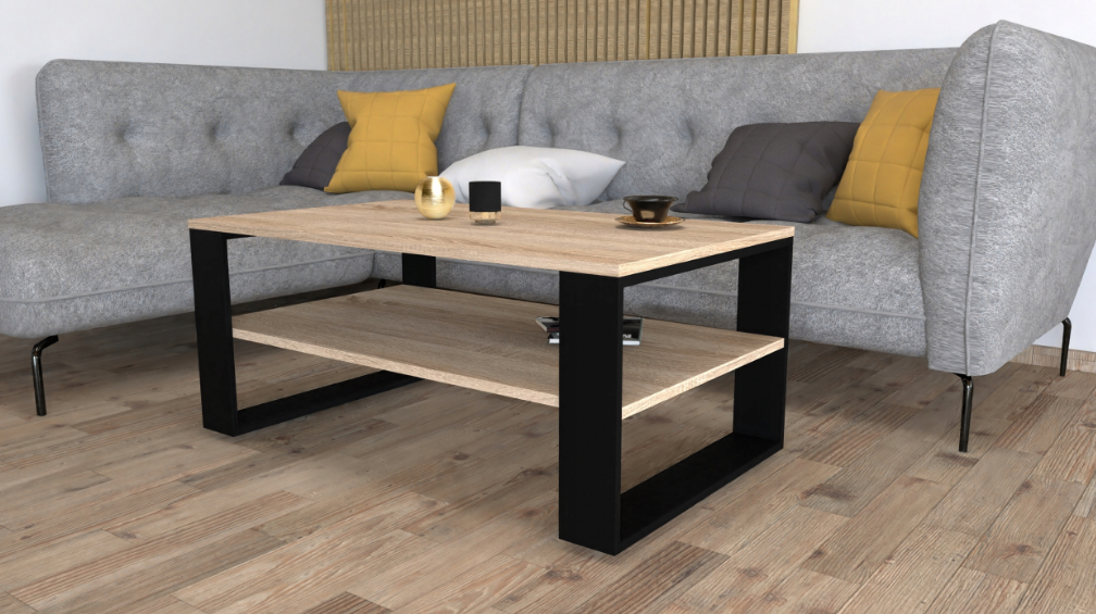 Modern loft style Wotan coffee table