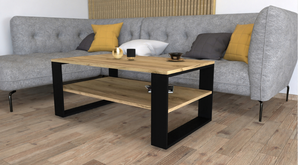 Modern loft style Wotan coffee table