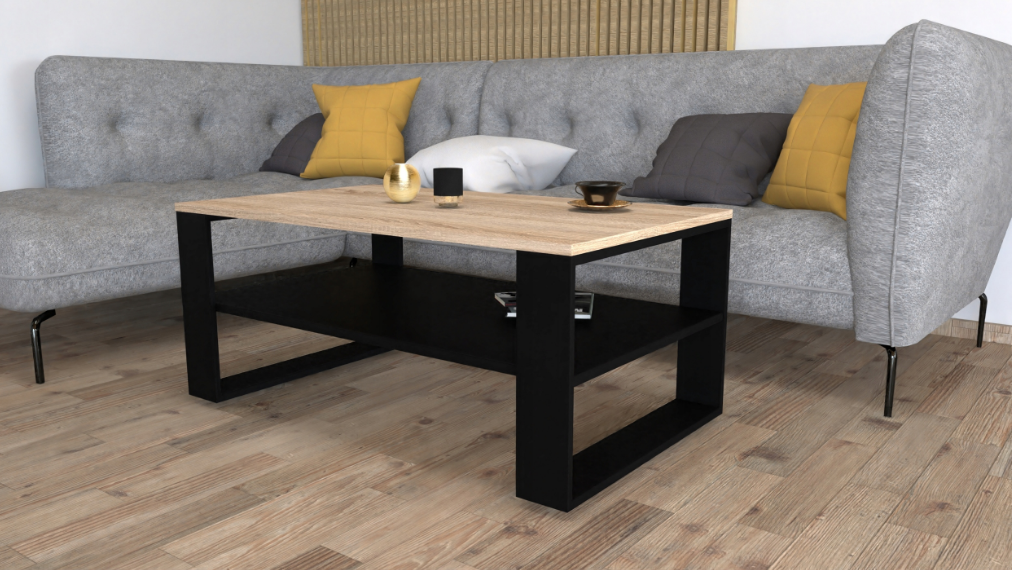 Modern loft style Wotan coffee table