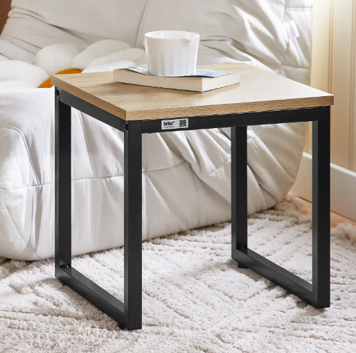 2-piece SET Coffee Table Bedside Shelf Support