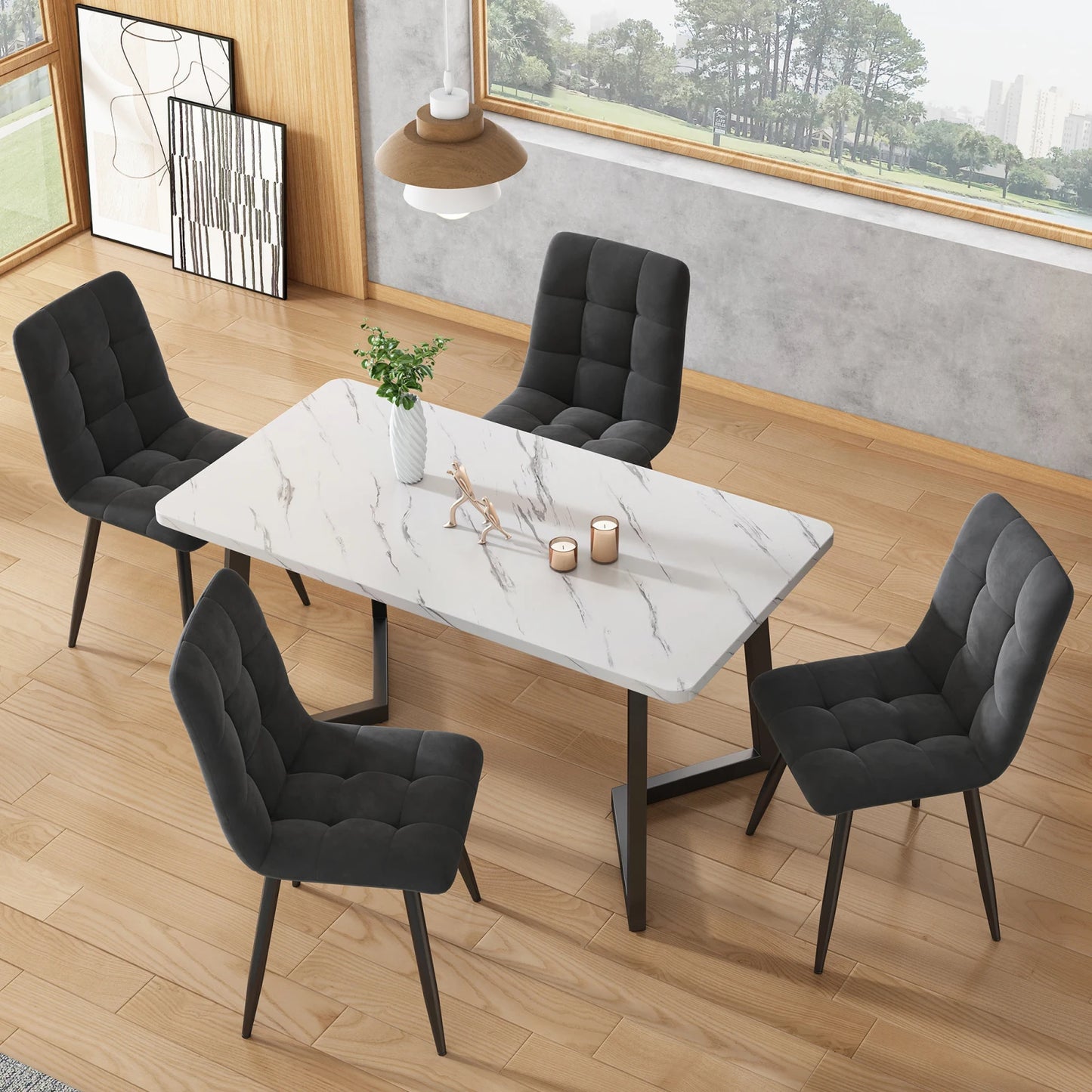 4PCS Dining room chair.