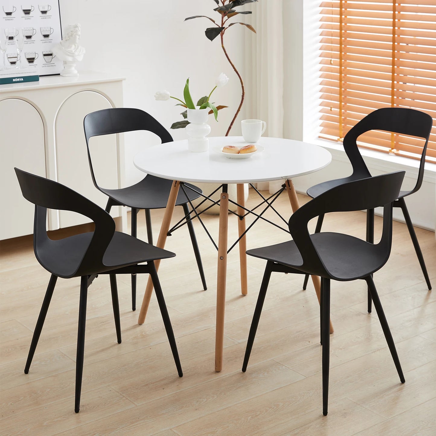 4PCS/Set Dining Room Kitchen Chairs